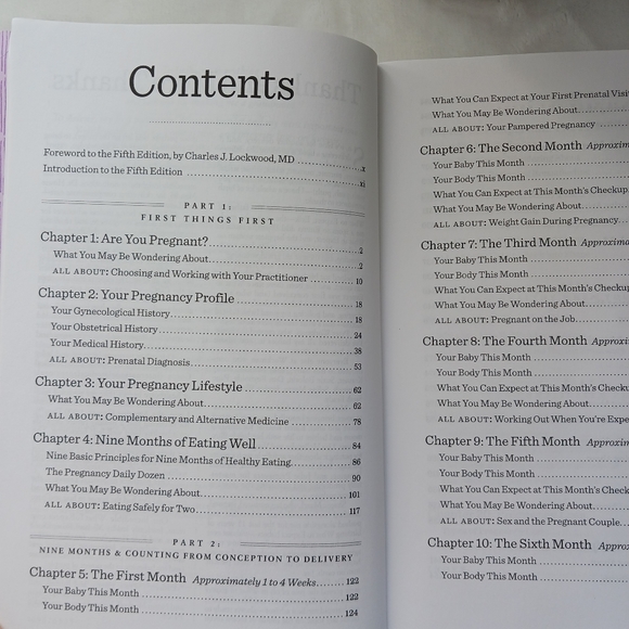 "What To Expect When You're Expecting" Pregnancy Book & Journal Organizer, Set - Picture 4 of 16
